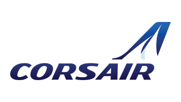 logo Corsair interprétation de conférences colloques compagnies aériennes secteur aérien