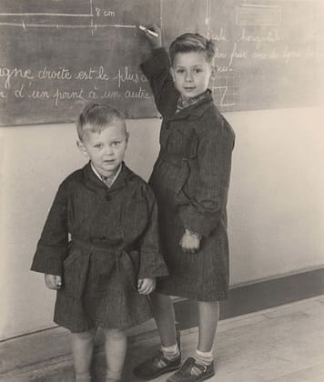 blouse d'écoliers années 40