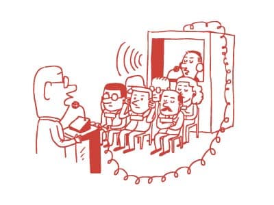 Interprète de conférence dessin