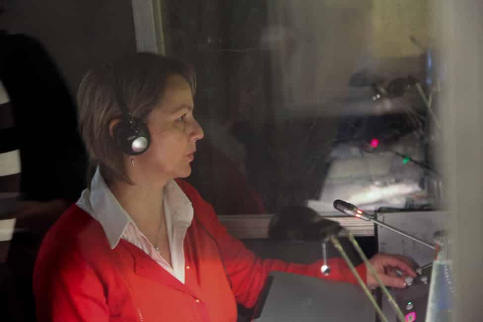 Interprète de conférence en cabine Corinne Laloux